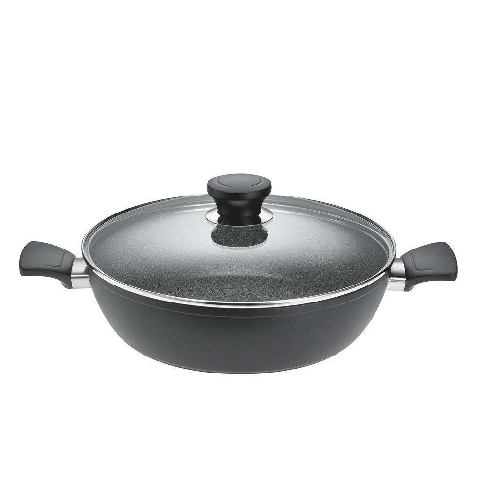 SERVIERPFANNE 24 cm PTFE-Antihaftbeschichtung
