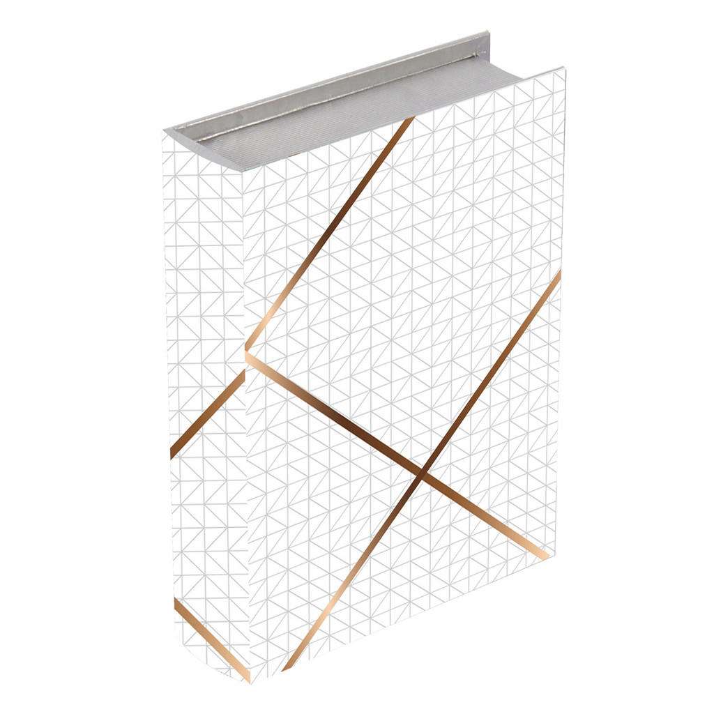 BÜCHERBOX Textil Weiß