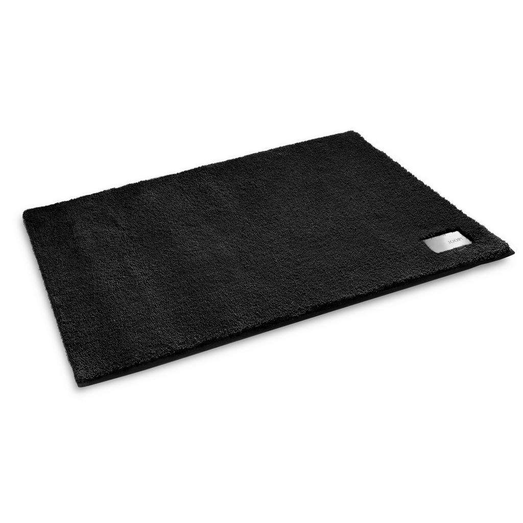 BADTEPPICH Schwarz 70/120 cm