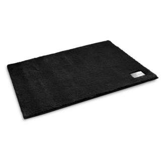 BADTEPPICH Schwarz 70/120 cm