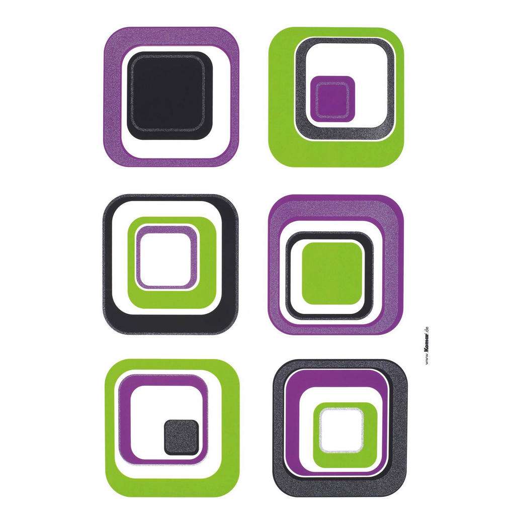 Abstraktes DEKOSTICKER