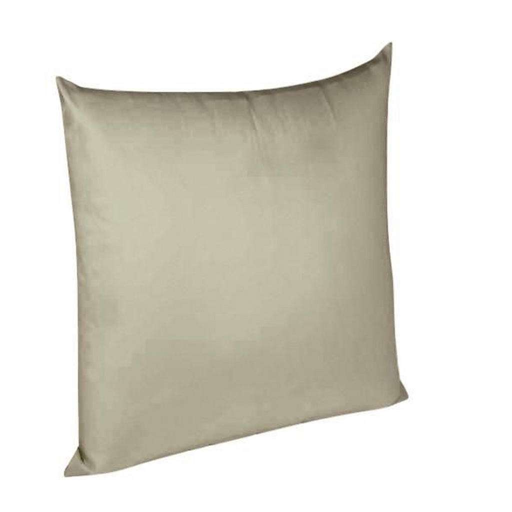 KISSENHÜLLE Silberfarben 80/80 cm