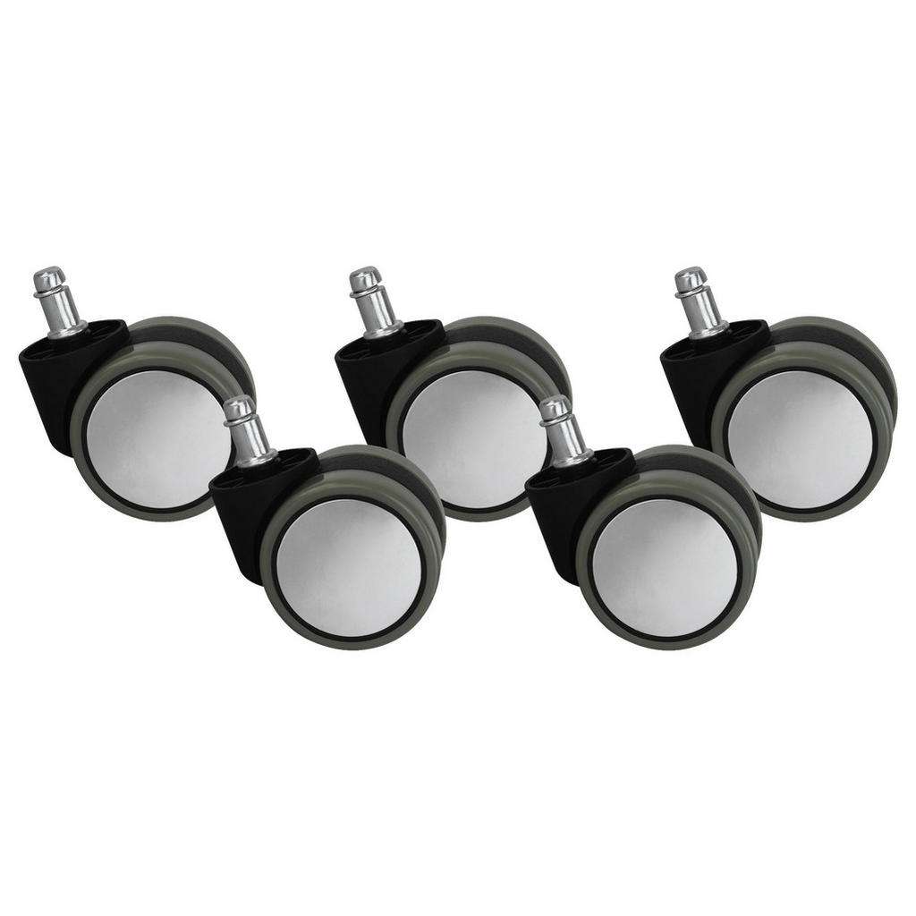 DREHSTUHLROLLE Hellgrau