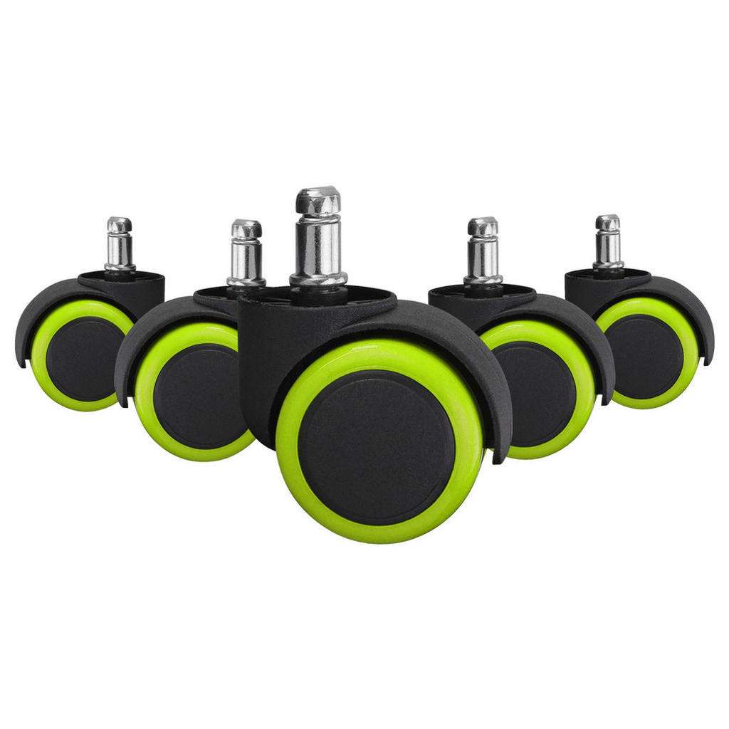 DREHSTUHLROLLE Grün, Schwarz