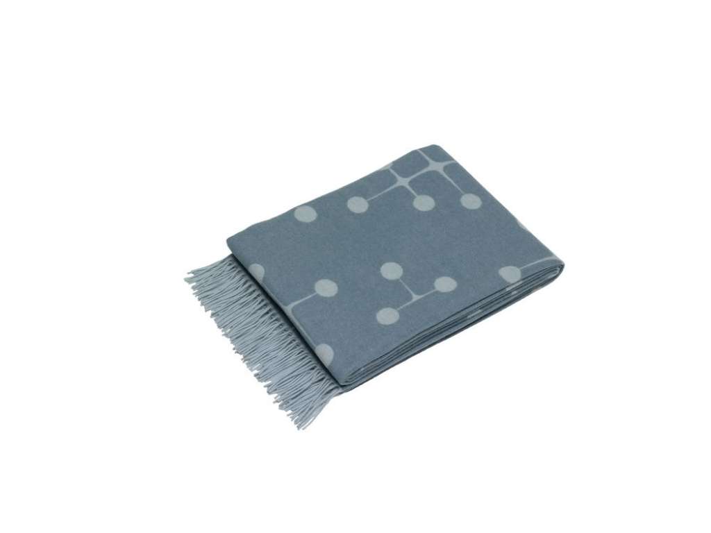 Vitra - Eames Wolldecke - Dot Pattern - hellblau - indoor