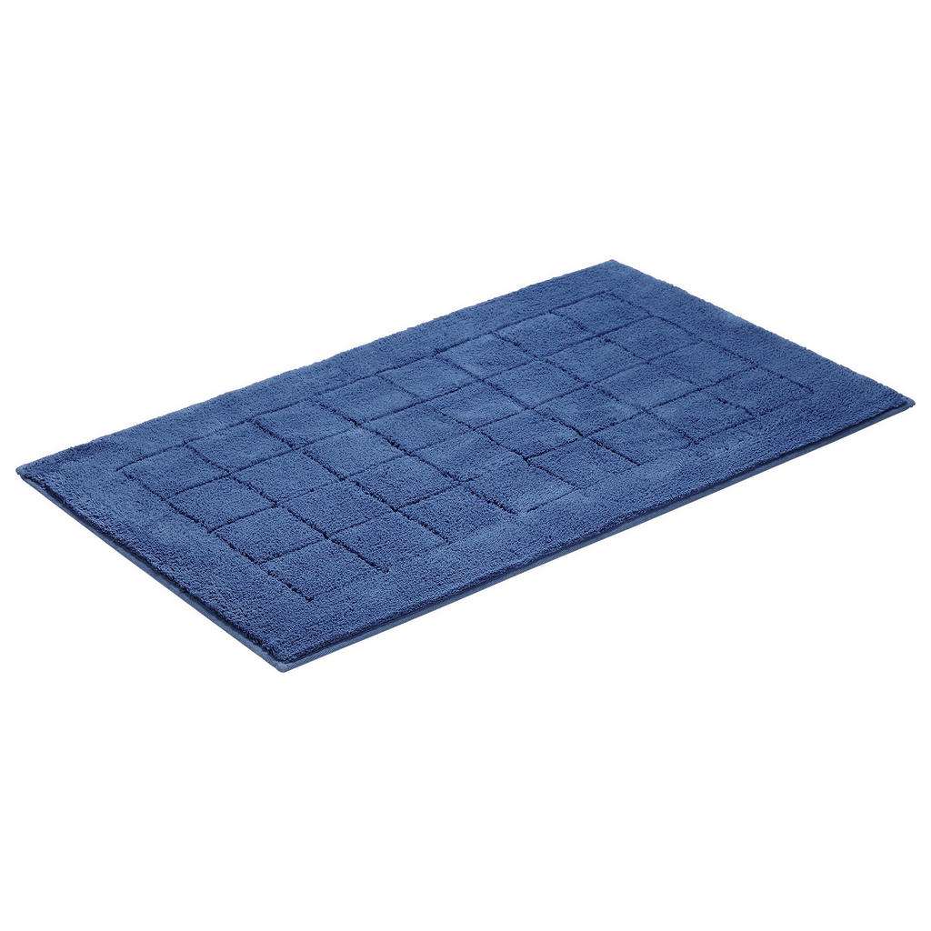 Badteppich 67 x 120 Dunkelblau 67/120 cm