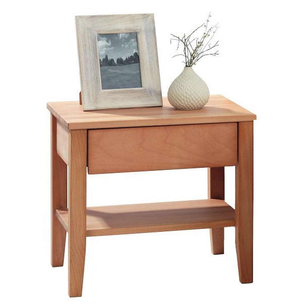 NACHTKÄSTCHEN Buche massiv geölt Naturfarben