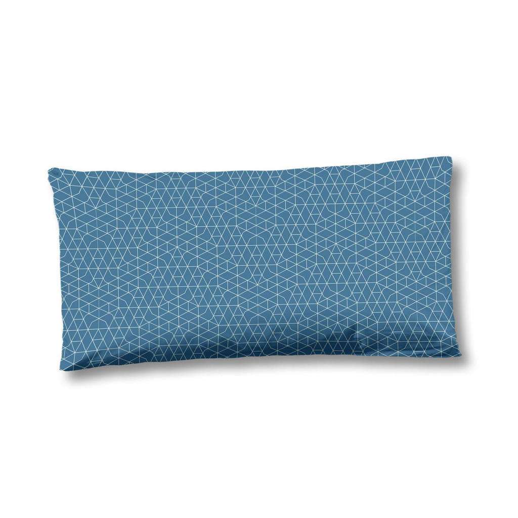 KISSENHÜLLE Blau 80/40 cm