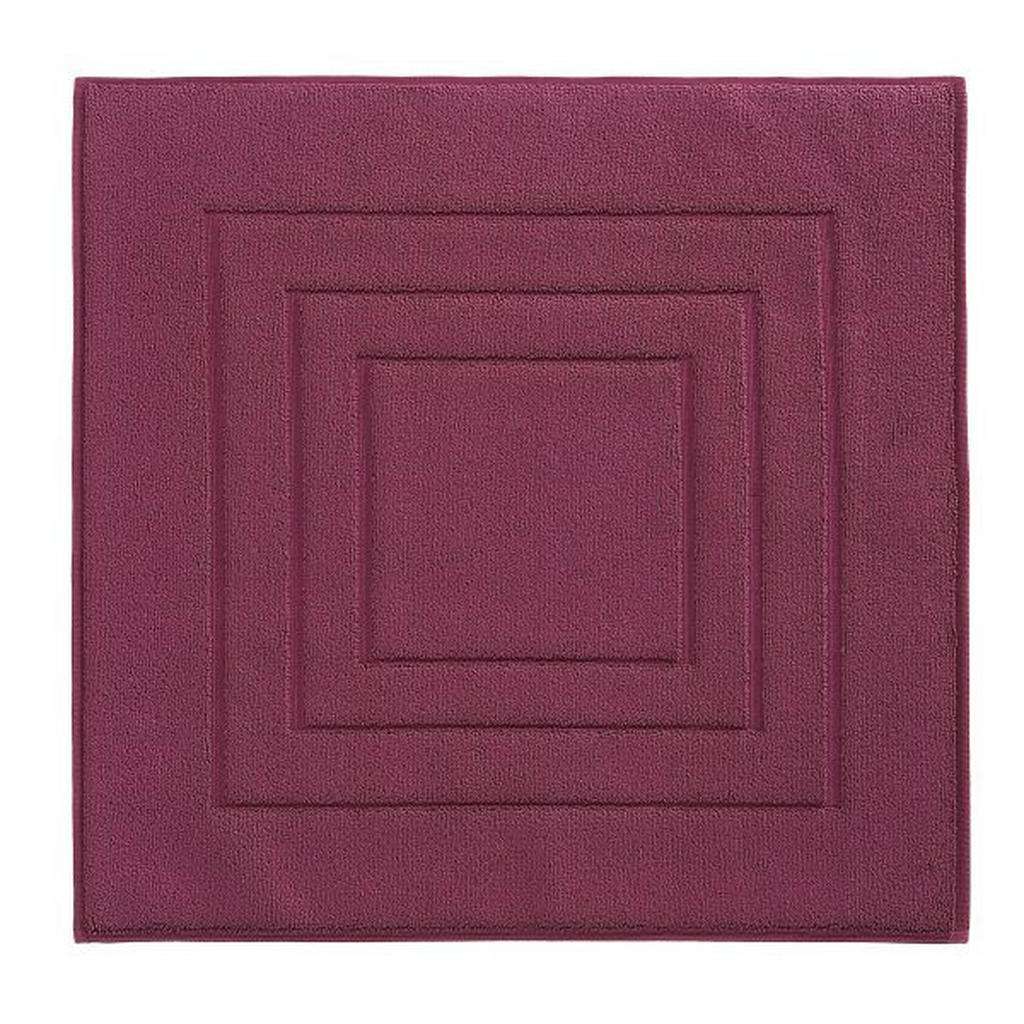 Badematte 60 x 60 Bordeaux 60/60 cm