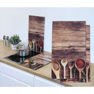 SCHNEIDEBRETT-SET Glas