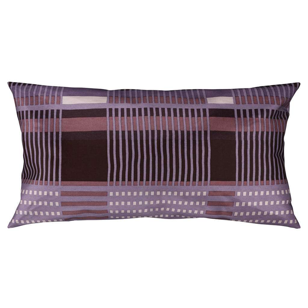 Kissenhülle 2er Pack Grau 40/80 cm