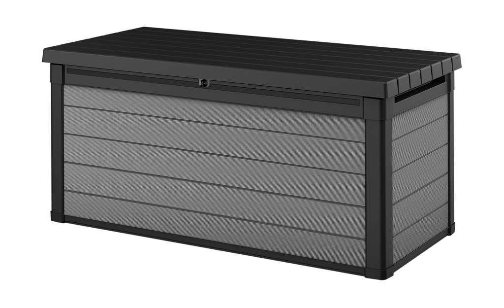 Aufbewahrungsbox  Premier ¦ grau ¦ Polypropylen ¦ Maße (cm): B: 151,7 H: 70 T: 72,5 Garten > Gartenzubehör > Gartenaufbewahrung - Höffner