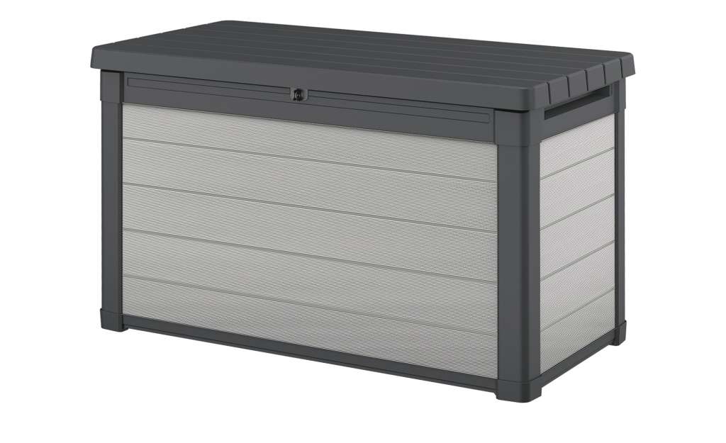 Aufbewahrungsbox  Denali ¦ grau ¦ Polypropylen ¦ Maße (cm): B: 122,9 H: 70,6 T: 62,1 Garten > Gartenzubehör > Gartenaufbewahrung - Höffner
