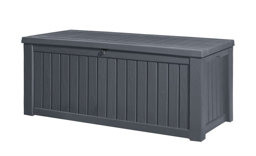 Kissenbox  Rockwood ¦ braun ¦ Polypropylen ¦ Maße (cm): B: 155 H: 64,4 T: 72,4 Garten > Gartenzubehör > Gartenaufbewahrung - Höffner