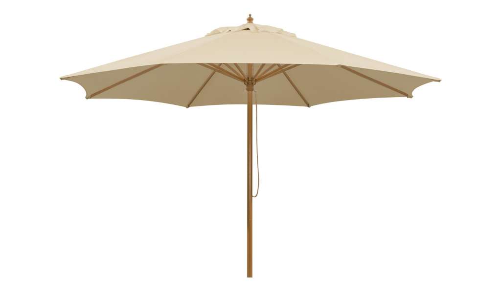 Sonnenschirm  Ameland ¦ creme ¦ Maße (cm): H: 257 Ø: [300.0] Garten > Sonnenschutz > Sonnenschirme - Höffner
