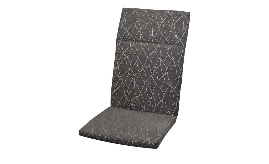 Auflage  Triest Alu ¦ grau ¦ 100% Polyester  ¦ Maße (cm): B: 50 H: 4 Garten > Auflagen & Kissen > Hochlehner-Auflagen - Höffner