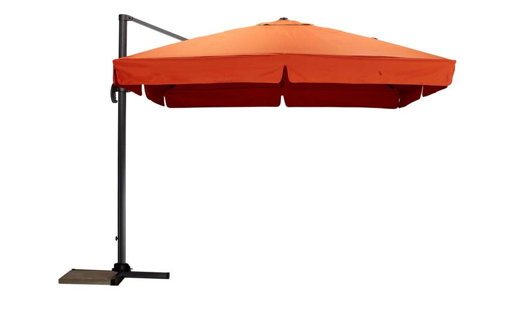Ampelschirm  Teneriffa ¦ orange ¦ Maße (cm): B: 300 H: 273 Garten > Sonnenschutz > Ampelschirme - Höffner