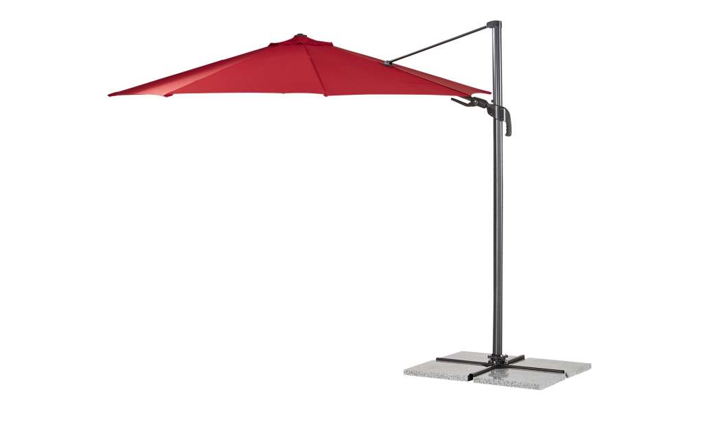 Ampelschirm   Capri Premium ¦ rotØ: [350.0] Garten > Sonnenschutz > Ampelschirme - Höffner