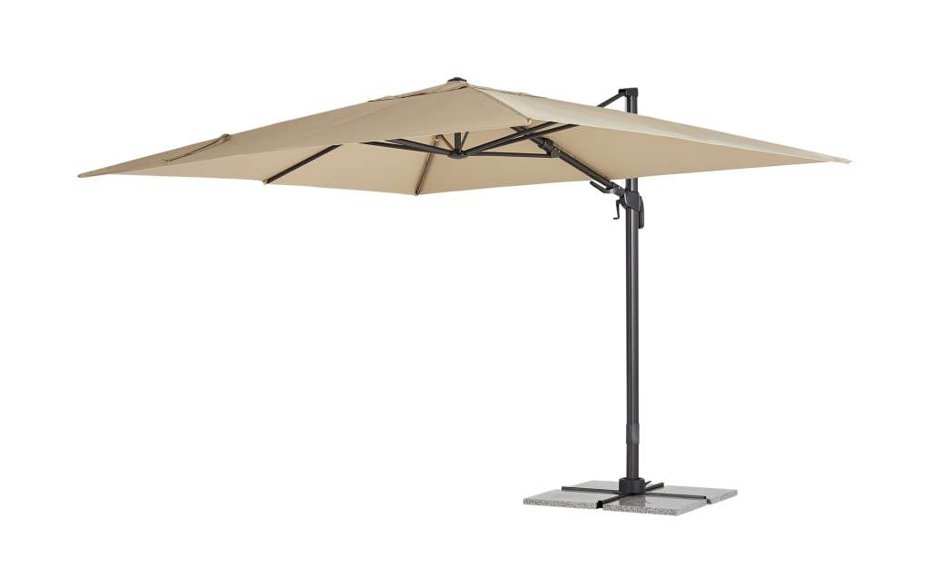 Ampelschirm   Capri Premium ¦ Maße (cm): B: 300 T: 360 Garten > Sonnenschutz > Ampelschirme - Höffner