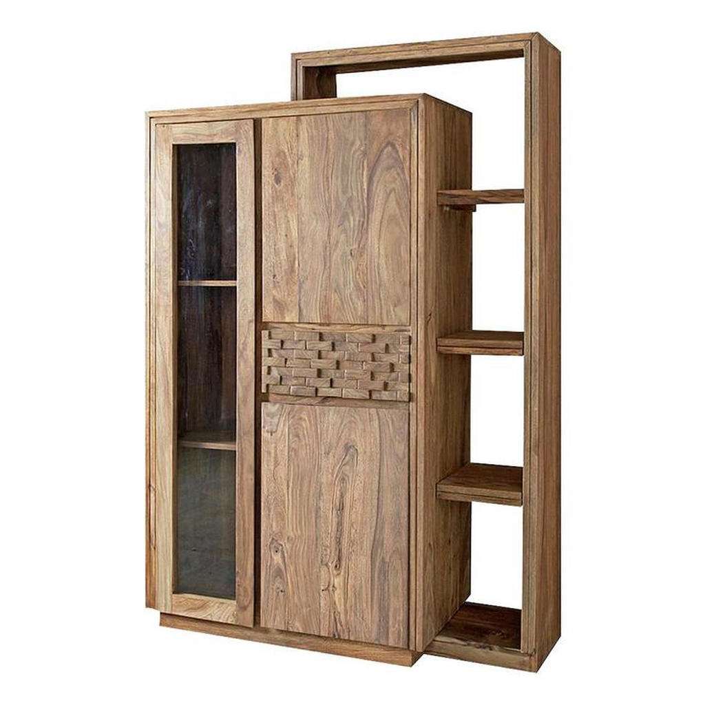 HIGHBOARD Sheesham massiv gebeizt Sheeshamfarben