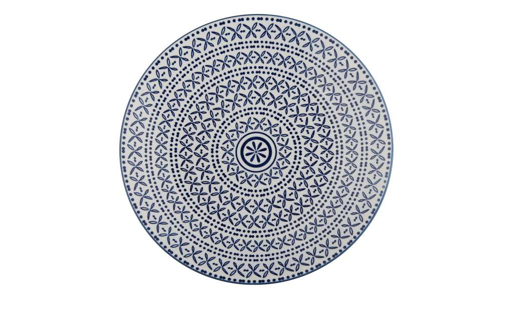 for friends Speiseteller ¦ blau ¦ Porzellan ¦ Maße (cm): H: 2,5 Ø: [26.5] Geschirr > Teller - Höffner