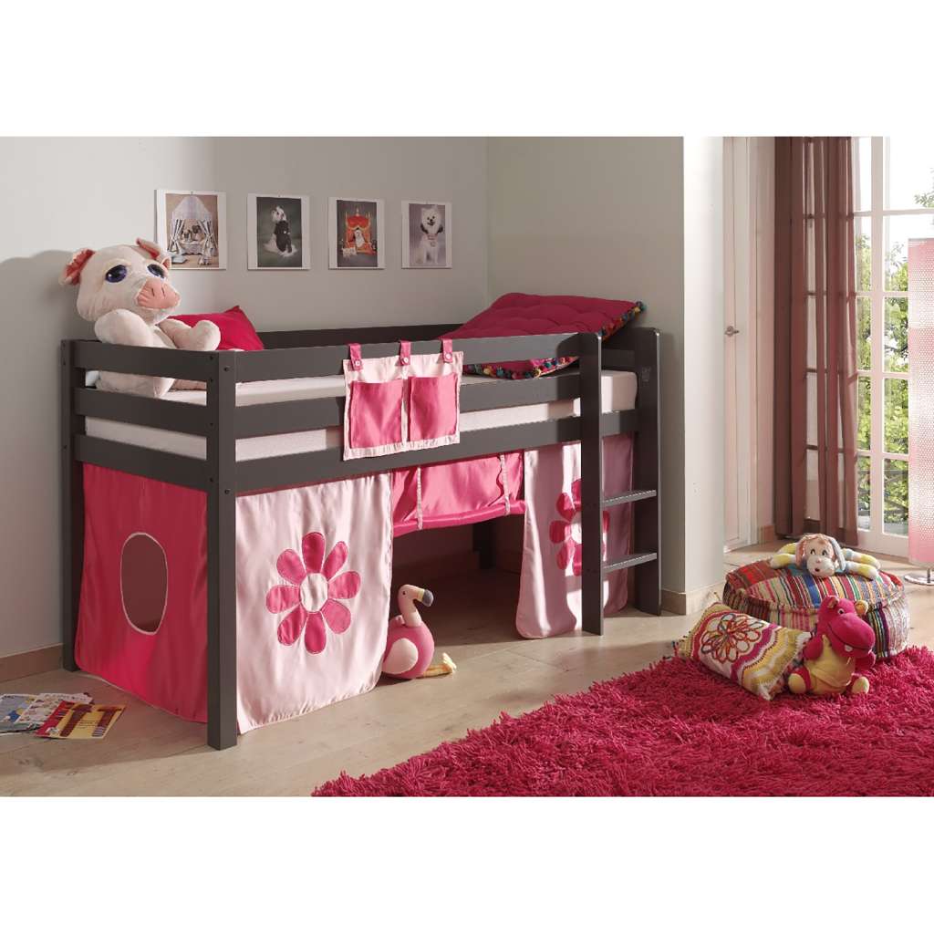 home24 Spielbett Pino Pink Flower
