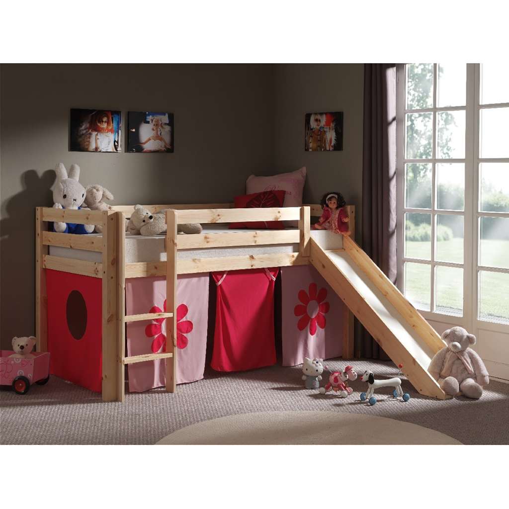 home24 Spielbett Pino Pink Flower