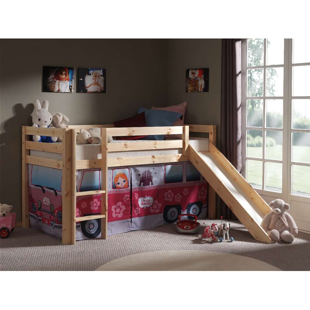home24 Spielbett Pino Flower Bus