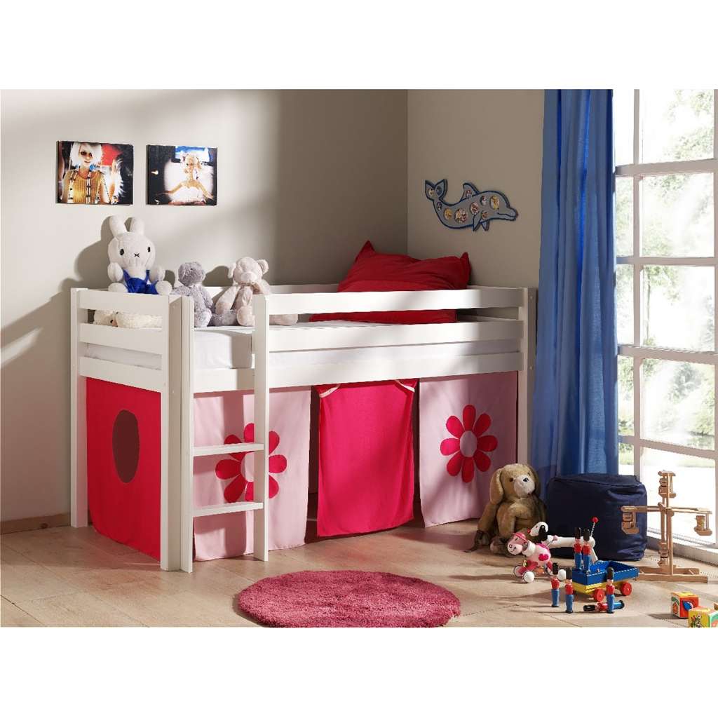 home24 Spielbett Pino Pink Flower