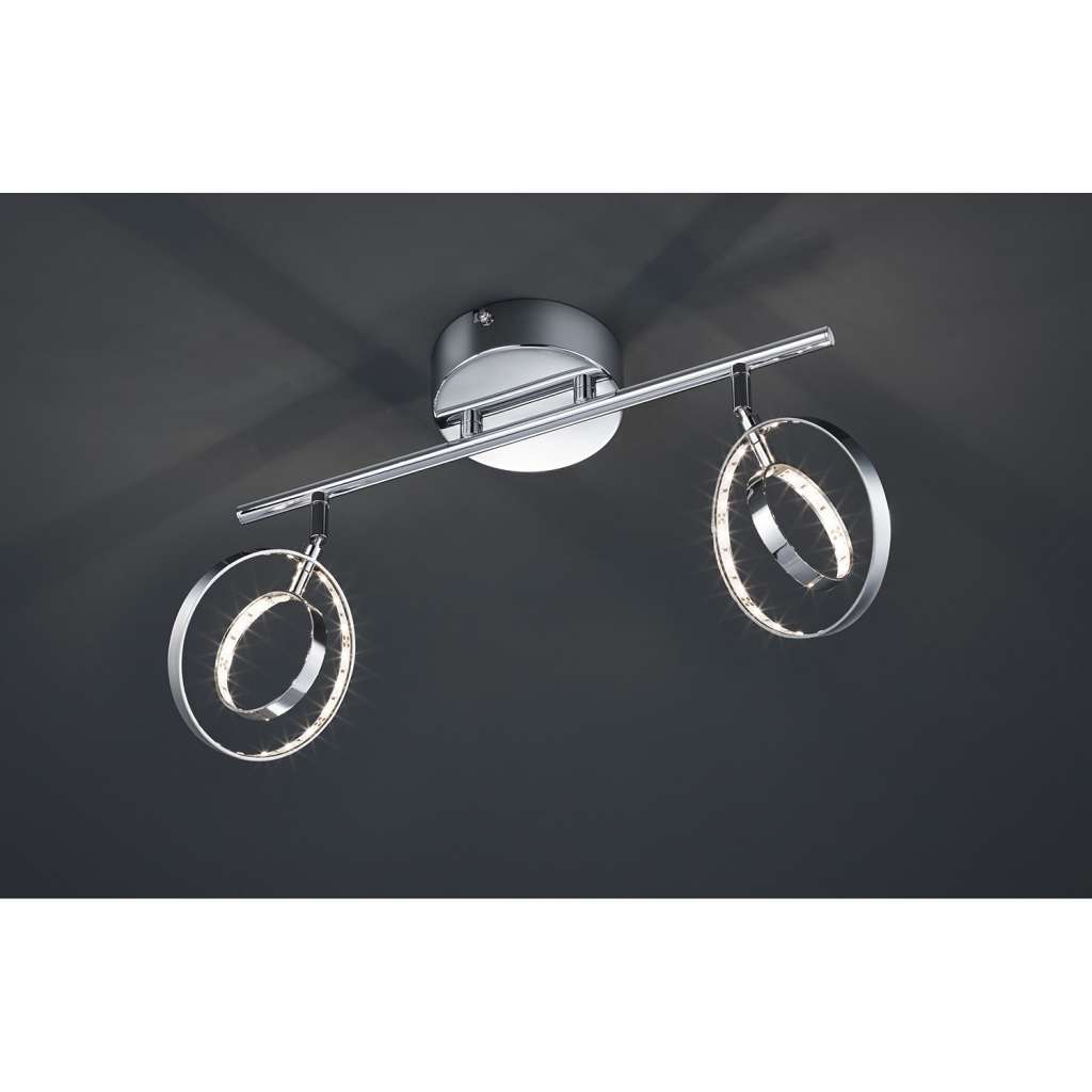 home24 LED-Deckenleuchte Prater II