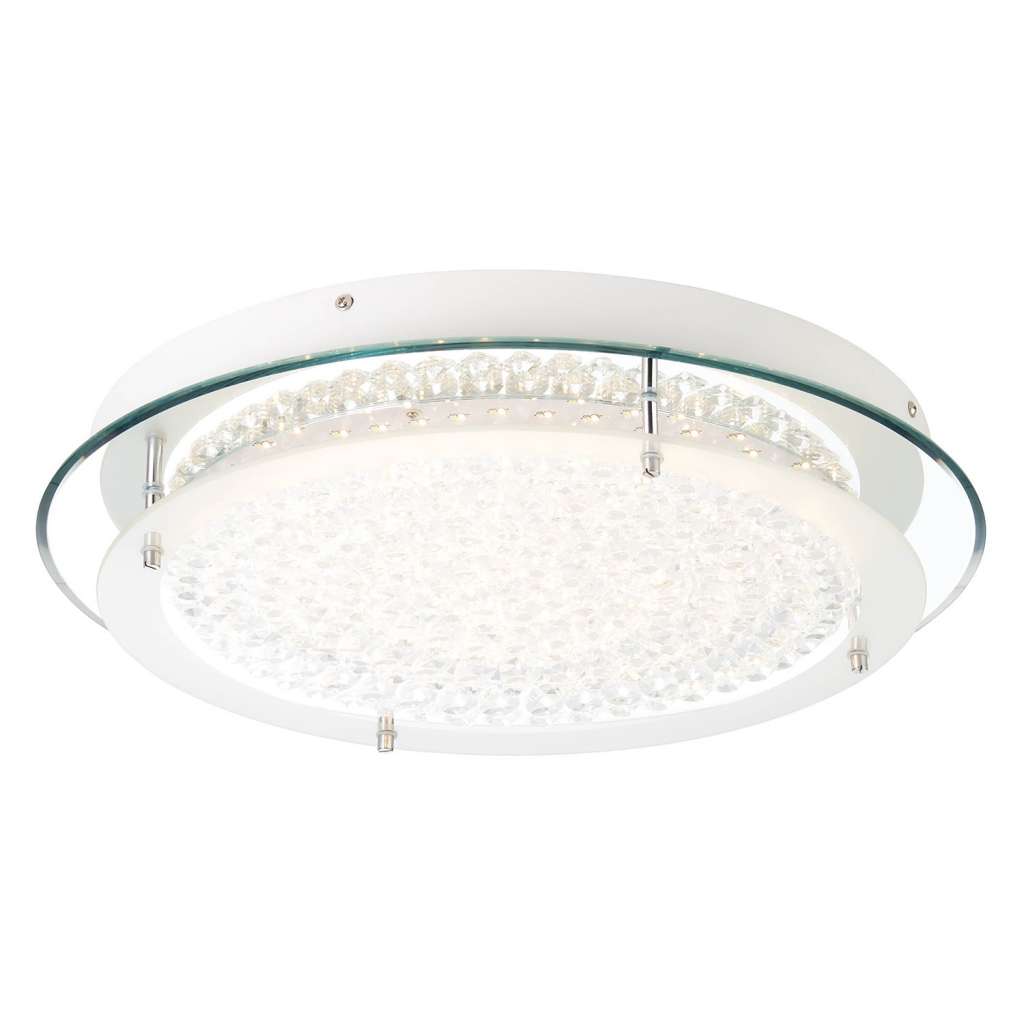 home24 LED-Deckenleuchte Jolene