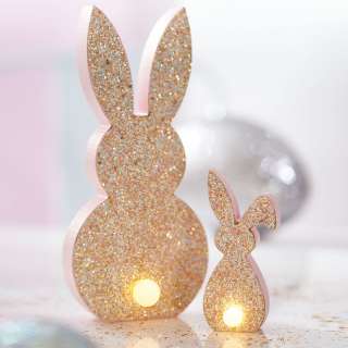 home24 Dekofiguren-Set Hase Max (2-teilig)