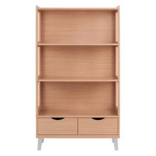Bücherregal in Buchefarben 160 cm hoch