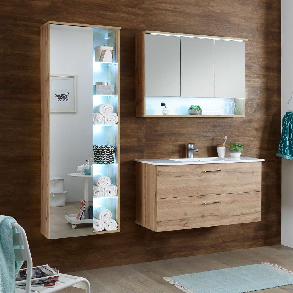 home24 Badezimmerset Lombo I (3-teilig)
