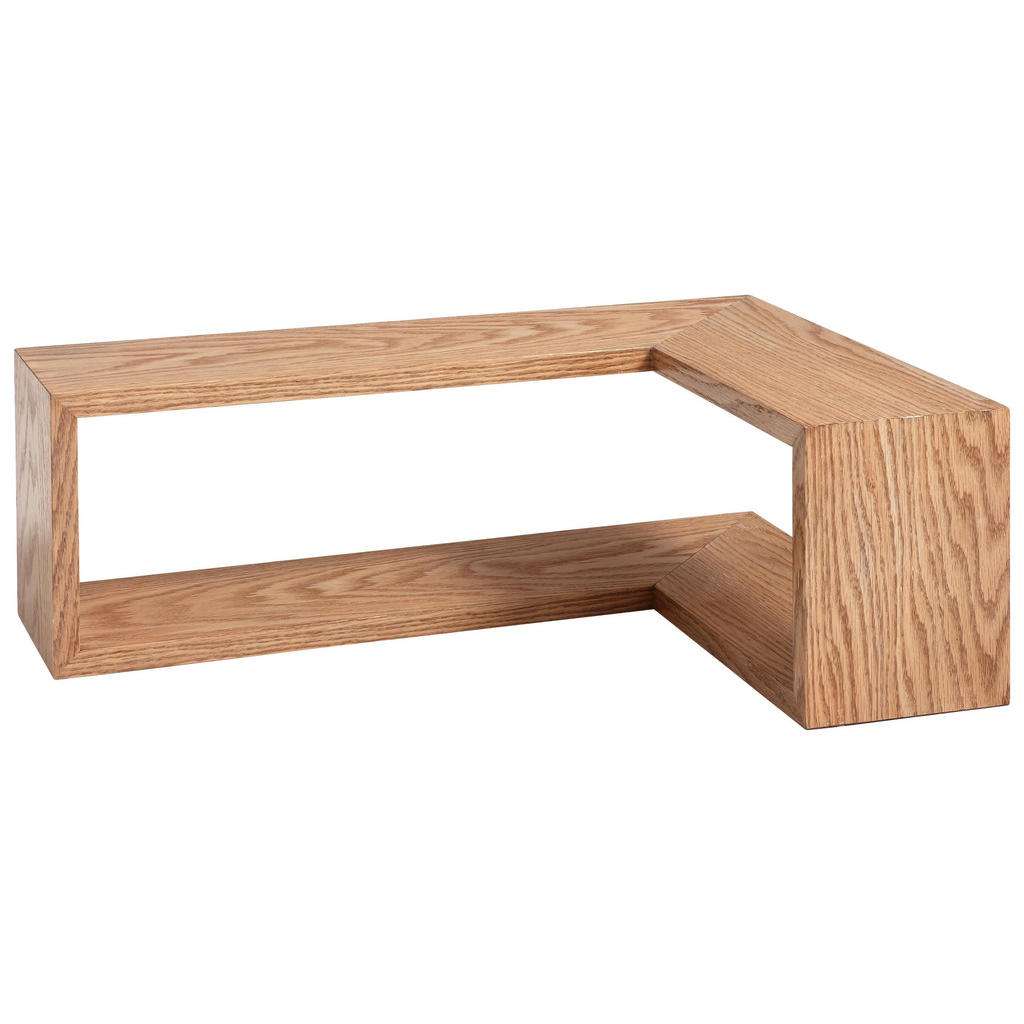 WANDREGAL Eiche furniert Eichefarben