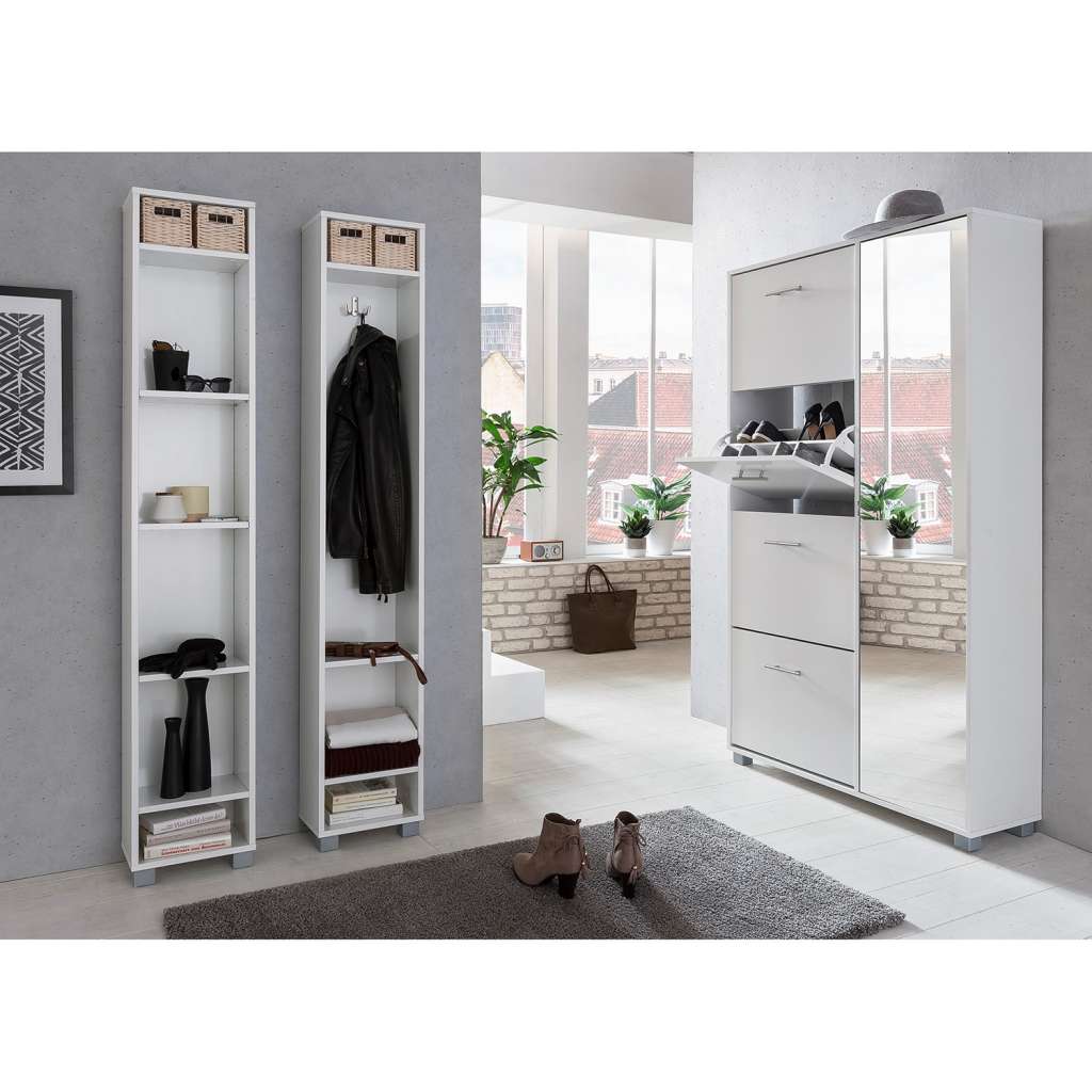 home24 Kompaktgarderobe Nadin (3-teilig)