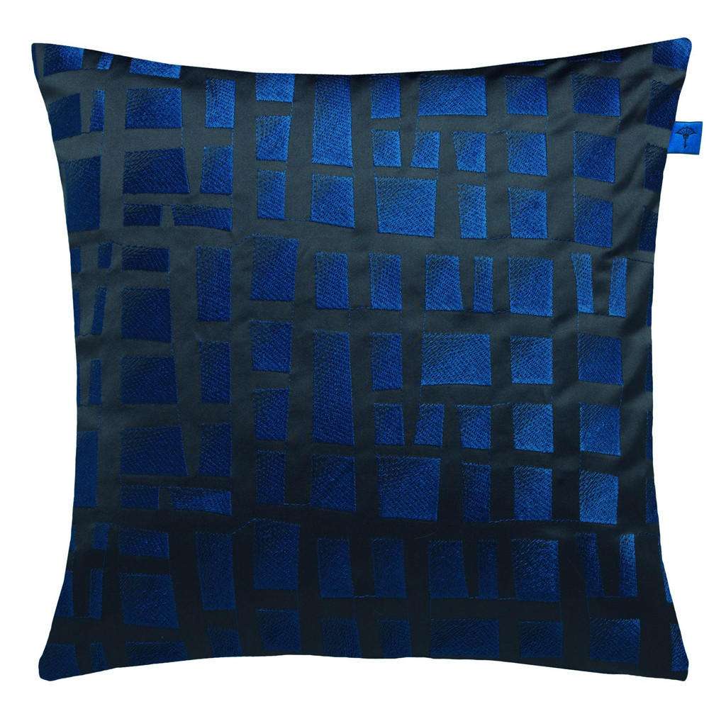 KISSENHÜLLE Dunkelblau 40/40 cm