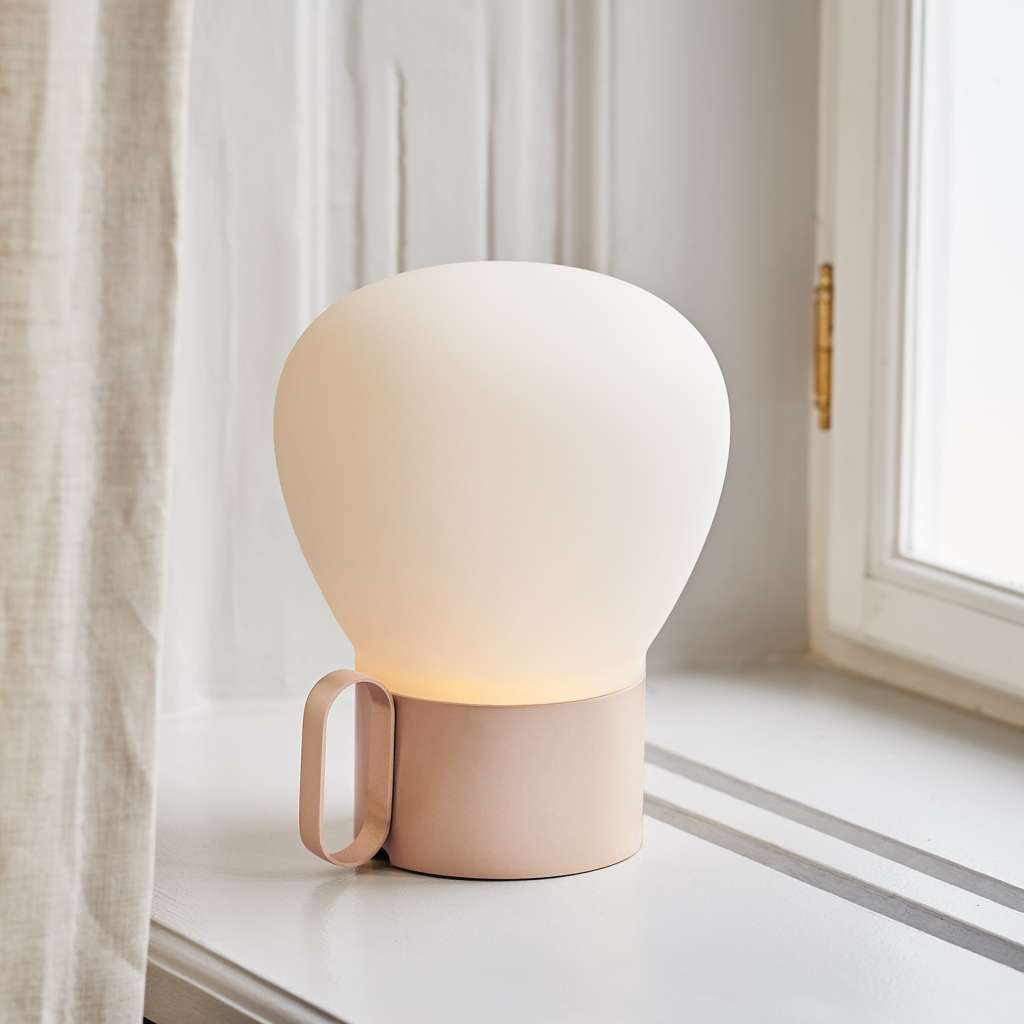 home24 LED-Tischleuchte Nuru