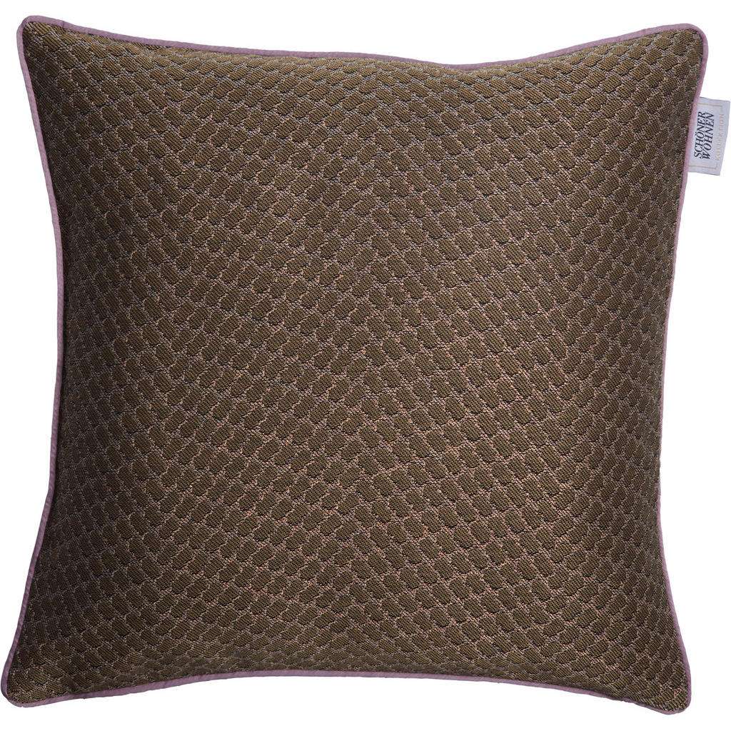 KISSENHÜLLE Beige, Currygelb 45/45 cm