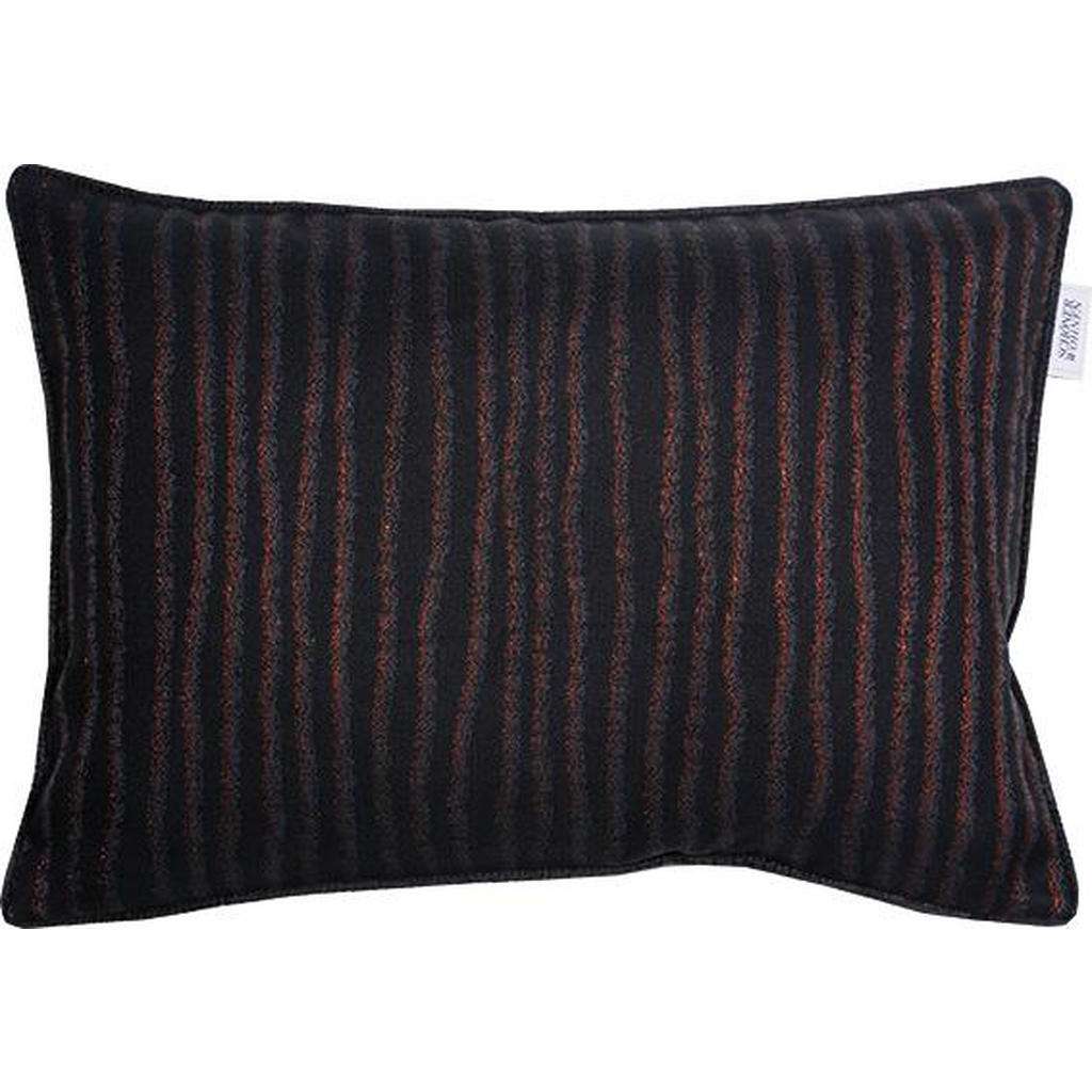 KISSENHÜLLE Anthrazit, Grau, Rot, Schwarz 38/58 cm