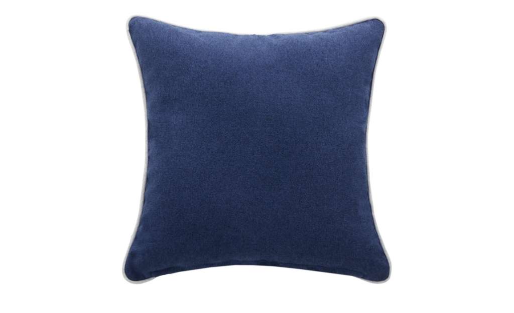 HOME STORY Kissen  Verena ¦ blau ¦ 100% Polyesterfüllung ¦ Maße (cm): B: 45 Heimtextilien > Kissen > Dekokissen - Höffner