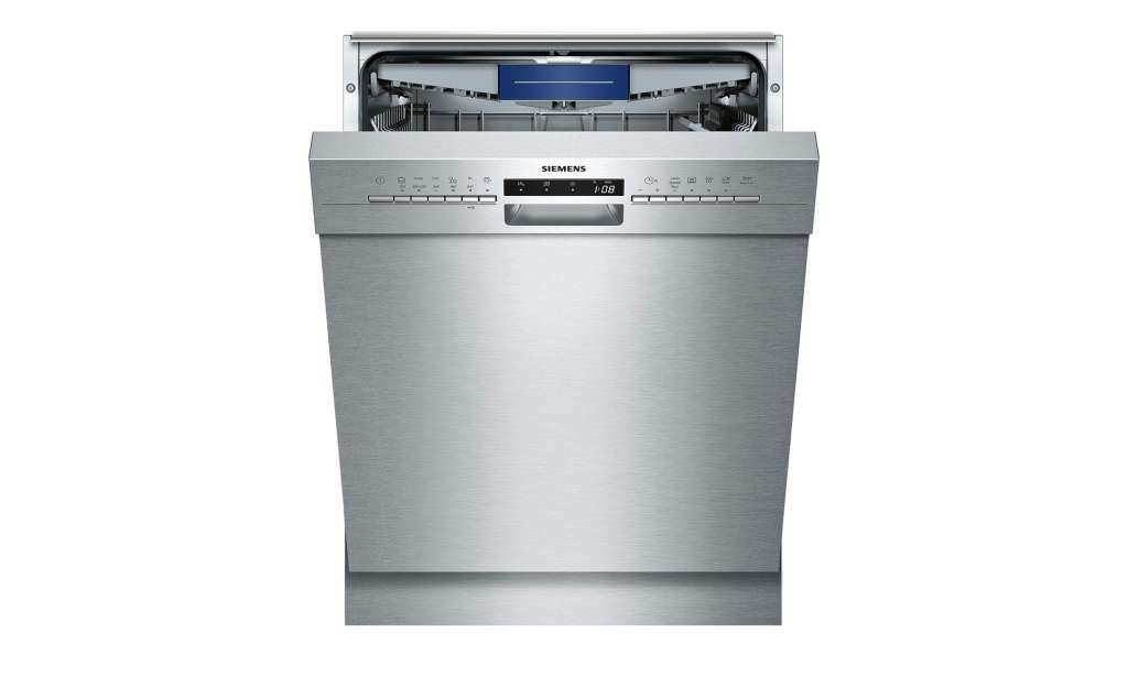 SIEMENS Unterbau-Geschirrspüler  SN436S03NE ¦ silber ¦ Metall, Kunststoff, Edelstahl ¦ Maße (cm): B: 59,8 H: 81,5 T: 57,3 Elektrogeräte > Geschirrspüler - Höffner