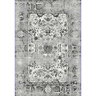 VINTAGE-TEPPICH 140/200 cm Grau, Schwarz
