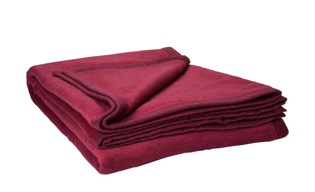 LAVIDA Wohndecke  Catharina ¦ rot ¦ 60% Baumwolle, 40% Polyacryl  ¦ Maße (cm): B: 150 Heimtextilien > Kuscheldecken - Höffner