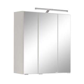 Badezimmer Spiegelschrank in Weiß LED Beleuchtung