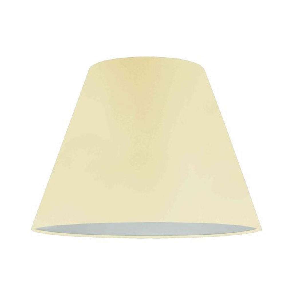 LEUCHTENSCHIRM Creme Kunststoff, Textil