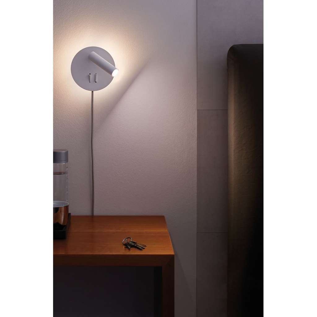home24 LED-Wandleuchte Tabari