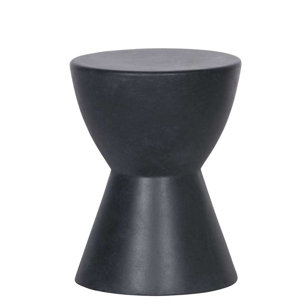 Tonfaser Hocker in Anthrazit modern (2er Set)