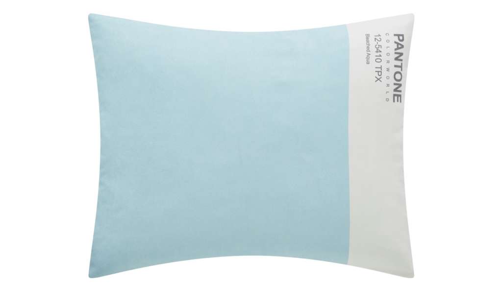 HOME STORY Kissen  Pantone ¦ türkis/petrol ¦ Füllung 100% Polyester ¦ Maße (cm): B: 40 Heimtextilien > Kissen > Dekokissen - Höffner