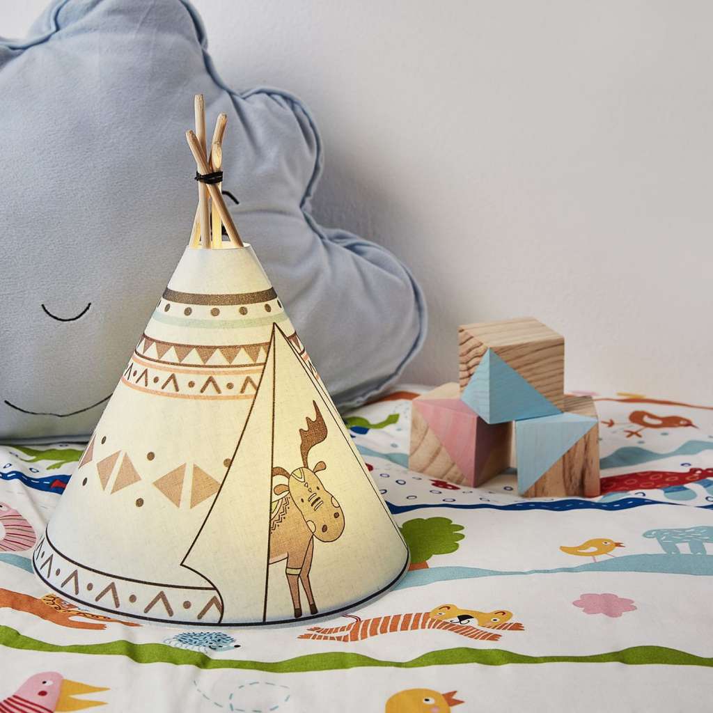 home24 LED-Tischleuchte Twinkle Tipi III